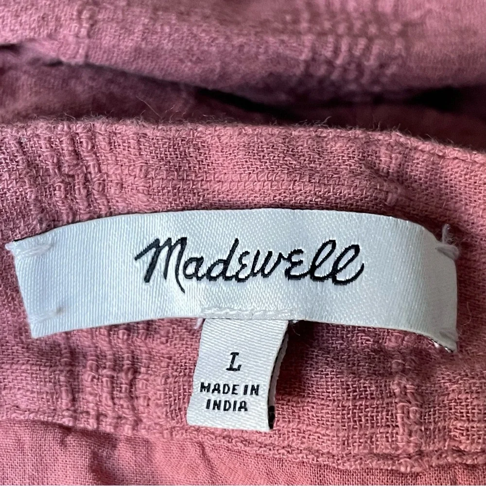 Madewell Mauve Pink Puff-Sleeve Mini Dress - Picture 13 of 16